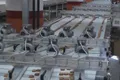 Ligne automatique d’emballage de gaufrettes et de chocolat